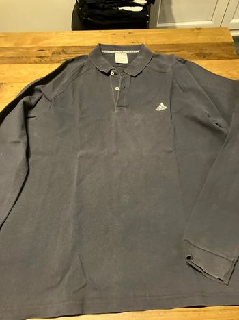 Polo adidas manches longues XL