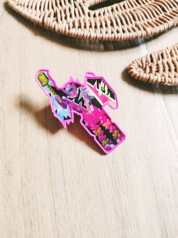🙅Power rangers dino fury - Clé/keys du ranger rose - marque Bandai