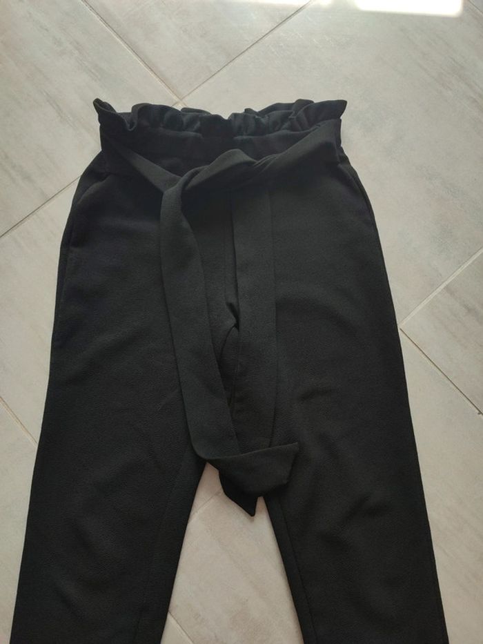 Pantalon femme été noir shein taille M - photo numéro 2