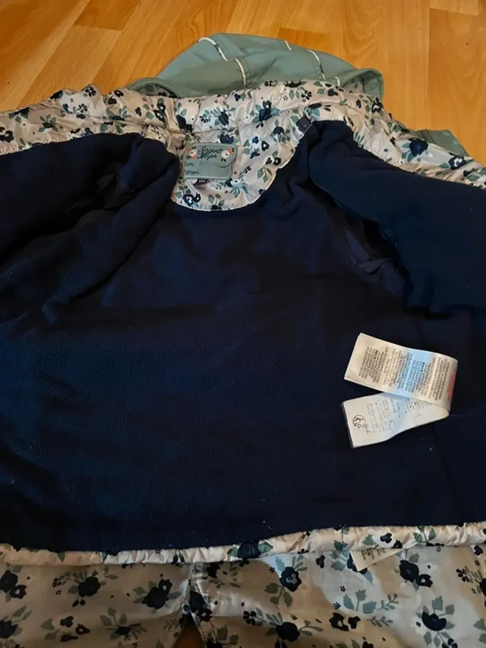 Manteau 3 en 1 fille 6 ans Sergent major - photo numéro 2