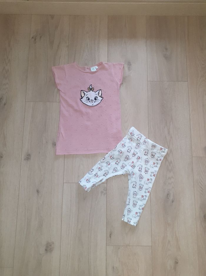 Robe + leggin Disney Marie Aristochats 12 mois