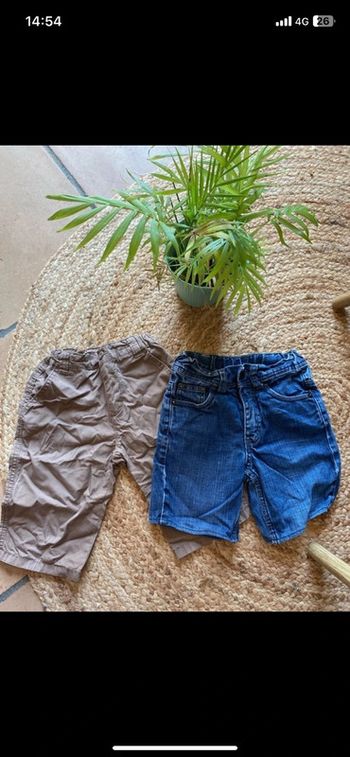 Short garçon 5 ans