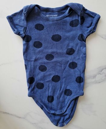 Bodie bleu à pois Bout'Chou 9 mois