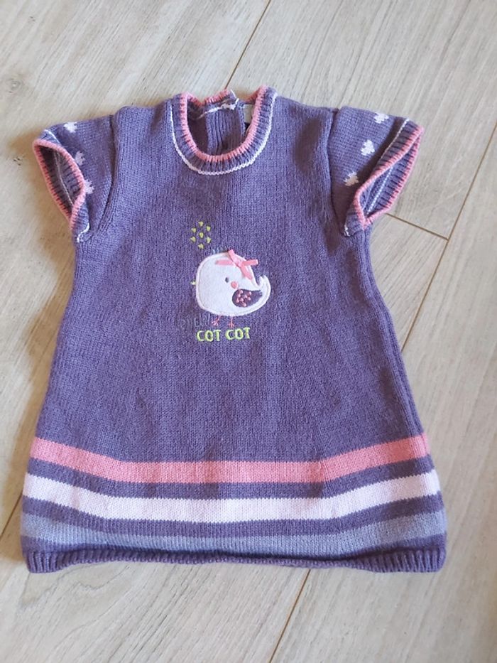 Robe type laine hiver Orchestra 3 mois comme neuf (78)