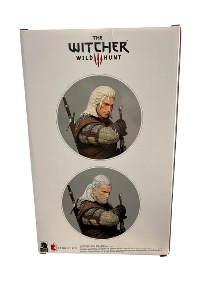 Figurine The Witcher Wild Hunt Geralt Hearts of Stone figure Dark Horse Deluxe neuf - photo numéro 2