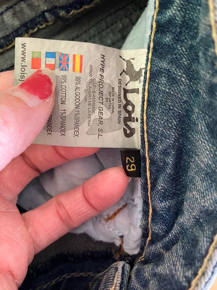 Jeans évasé Lois Taille 29 - photo numéro 6