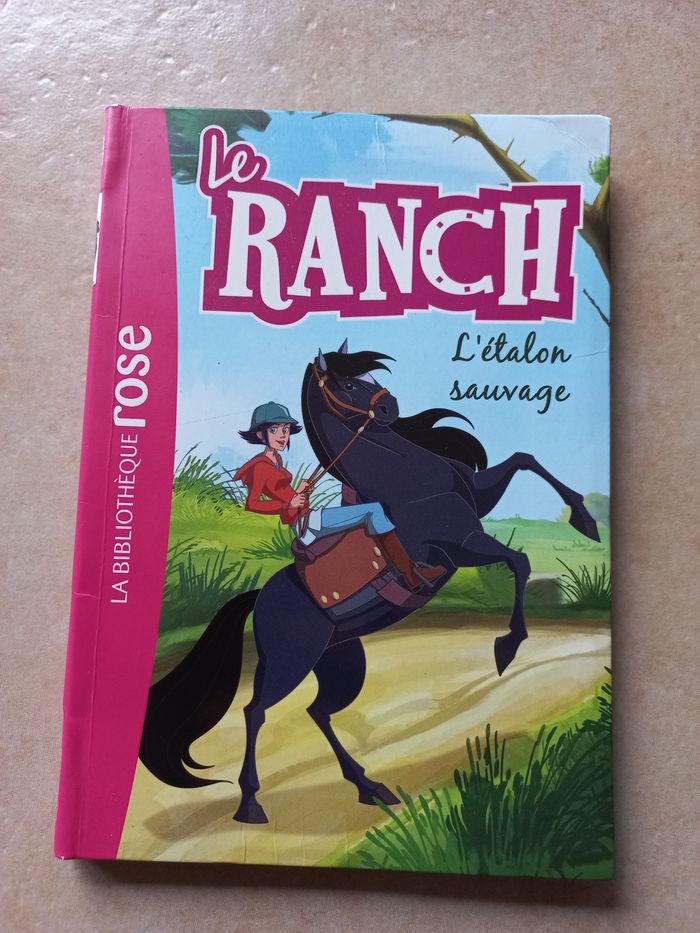 Livre bibliotheque rose le ranch tome 1 - photo numéro 1