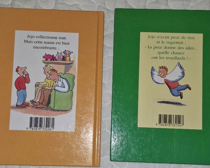 Lot de 2 livres Jojo sans peur et collectionneur - photo numéro 2