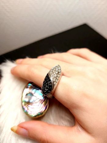 Magnifique bague style vintage cocktail taille 55