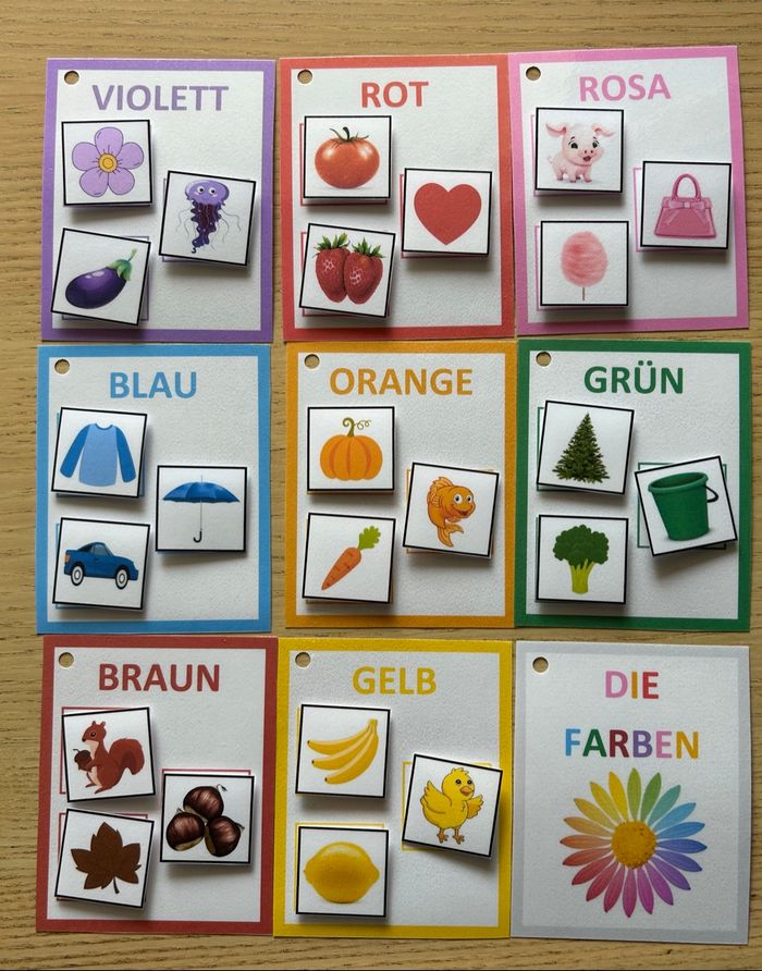 Pack fiche Montessori en allemand - photo numéro 8