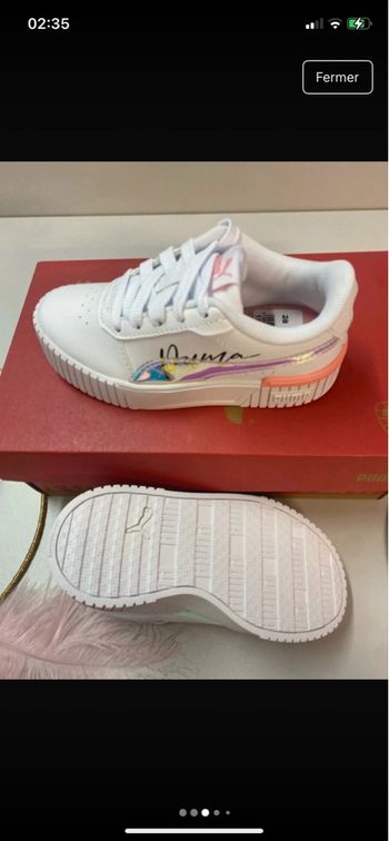 Basket fille - neuf - Puma - Taille 34