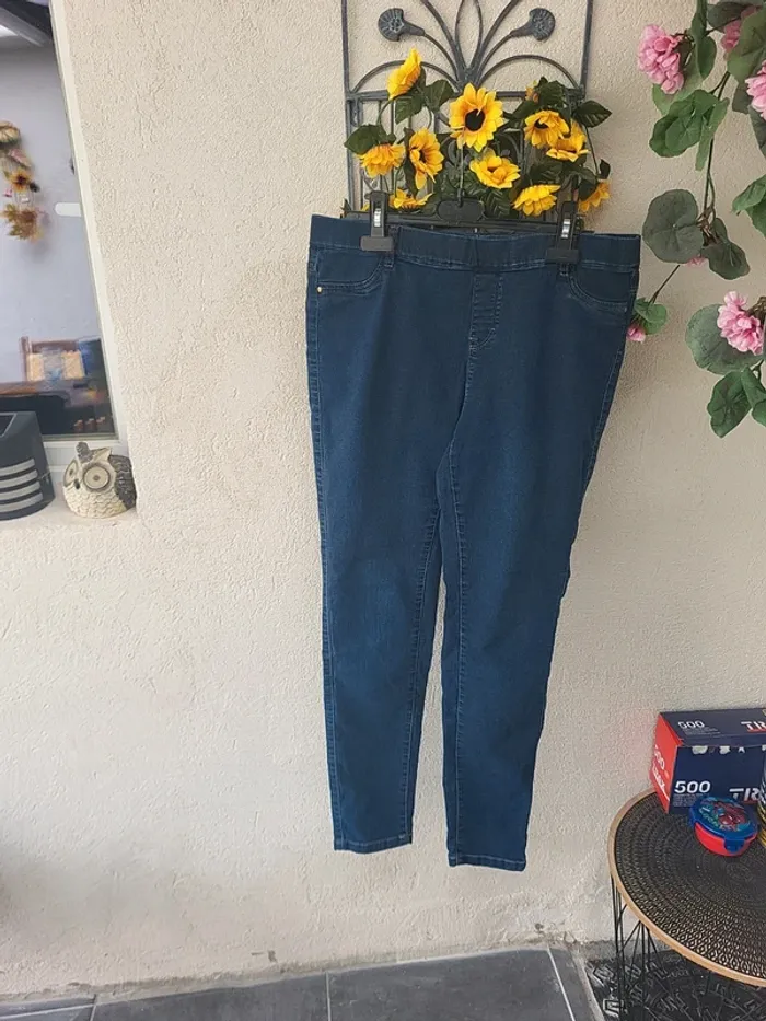 Jegging bleu brut