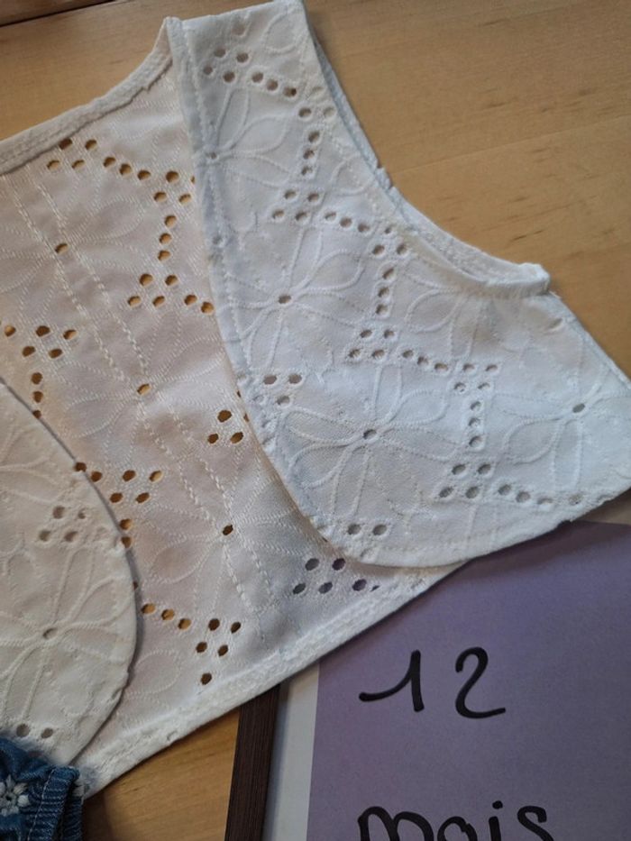 Robe pour fille taille 12mois marque p'tit mome très bon état - photo numéro 9