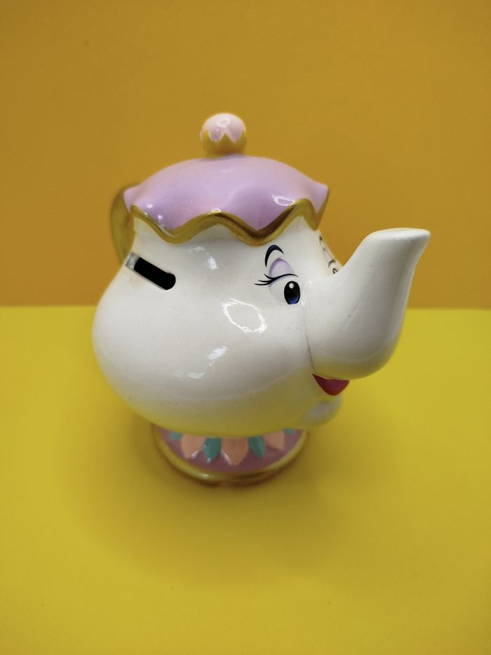 Tirelire Madame Samovar - La belle et la bête