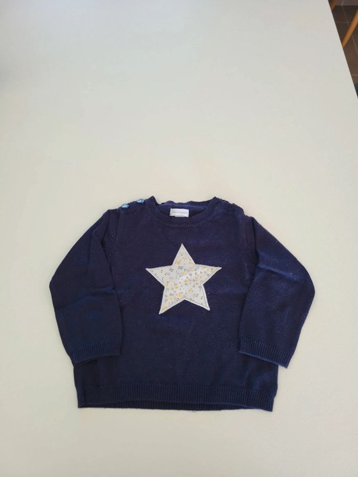 Pull fille 12 mois pat & ripaton