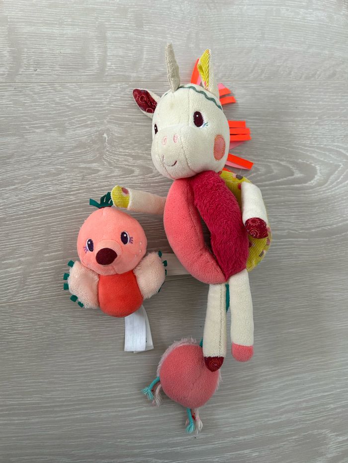 Hochet à poignées Louise + mini hochet Anaïs Liliputiens - photo numéro 6