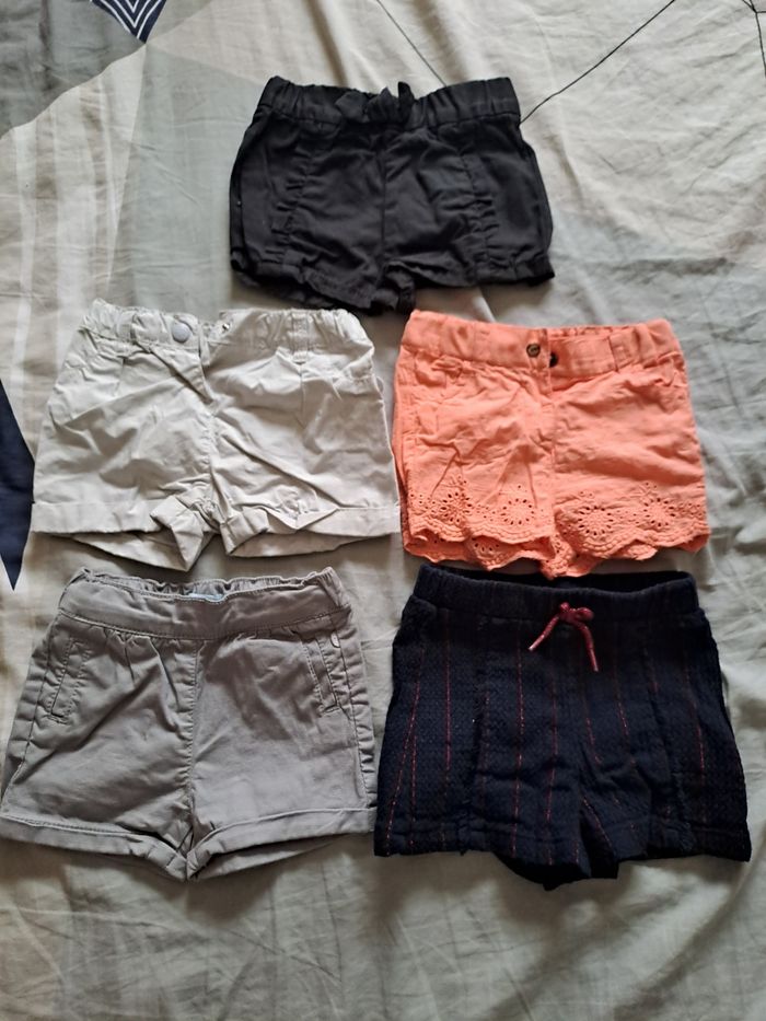 Lot de 5 shorts