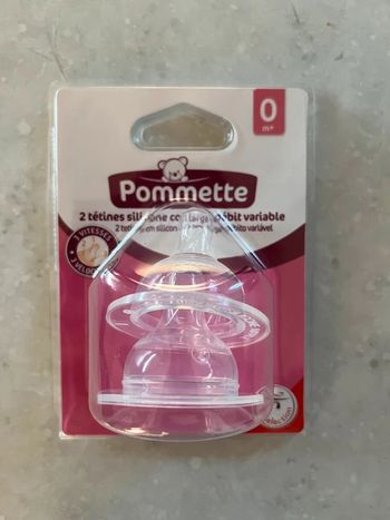 Tétines Pommette 3 vitesses