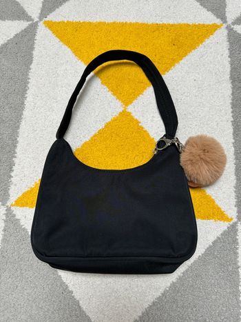 Petit sac à mains en toile vintage