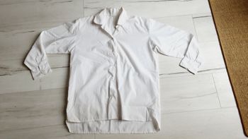 Vêtement mixte garçon fille chemise blanche 14 ans