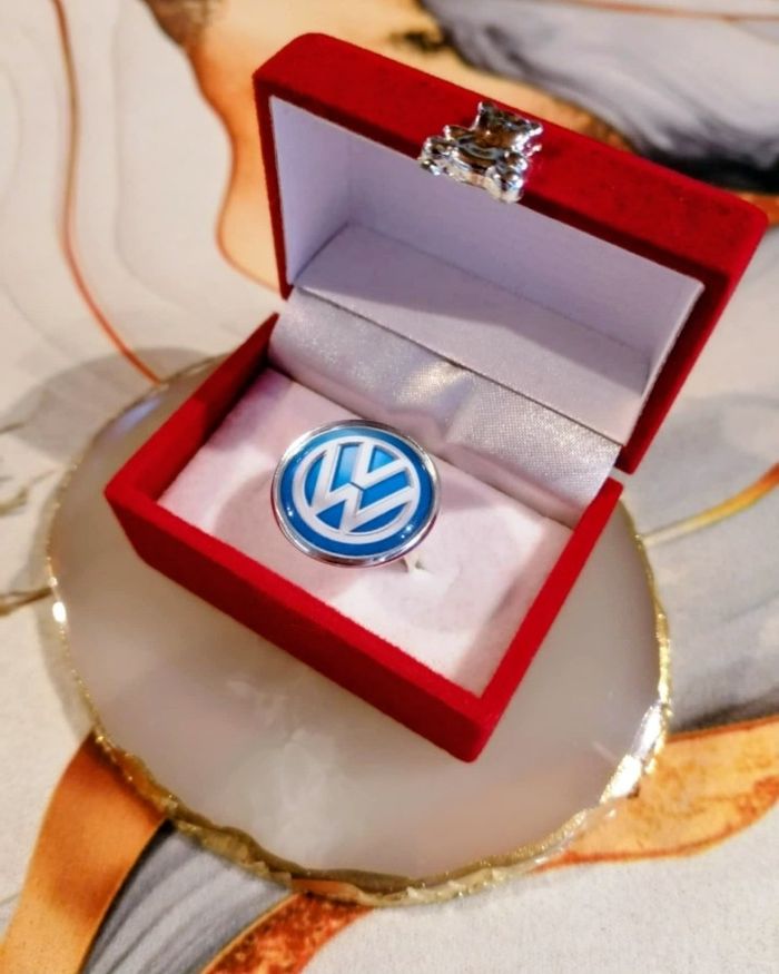 Bague Volkswagen bleu