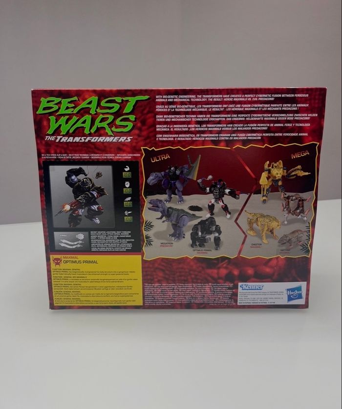 Beast Wars Transformers Optimus Primal Kenner Hasbro héroique maximal - photo numéro 2