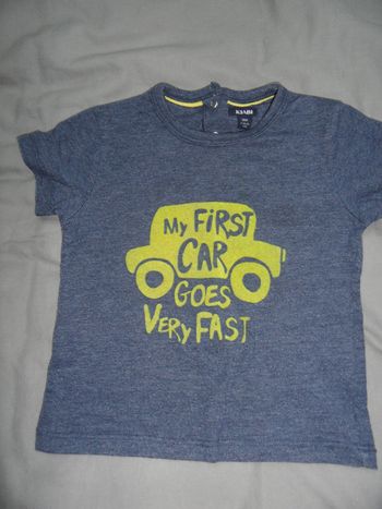 T-shirt garçon Kiabi, taille 18 mois