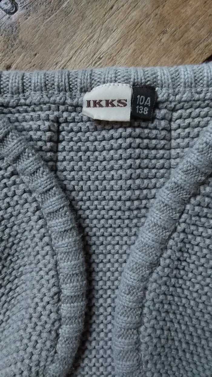 Gilet court sans manches IKKS 10 ans - photo numéro 4