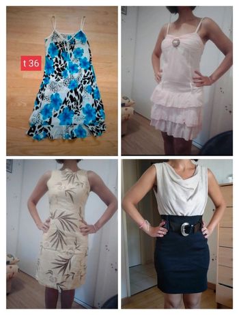 Lot de 4 robes été. Femme. Taille 36
