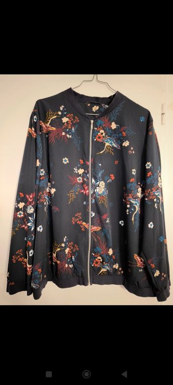Blouson a fleurs