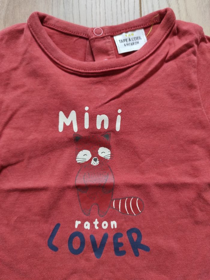 T-shirt manches longues 6 mois Tape à l'oeil - photo numéro 3