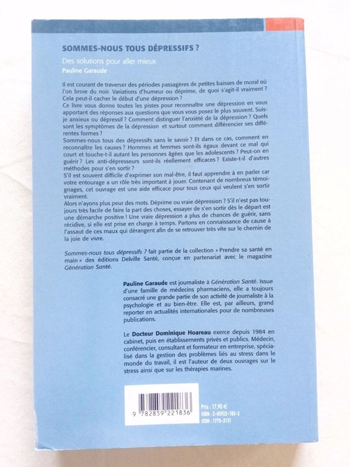 Sommes-nous tous dépressifs ? - photo numéro 3