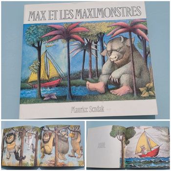Livre , couverture souple, l'école des loisirs Max et les Maximonstres 6-8 ans (24)