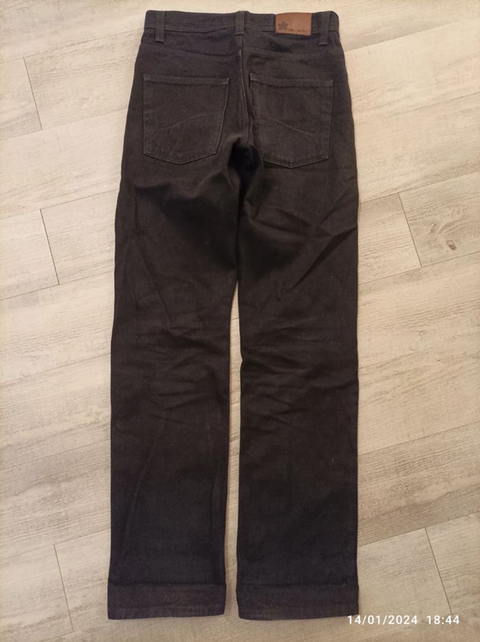 Jeans denim noir homme droit 36 - photo numéro 3