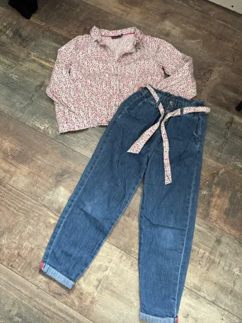 Ensemble chemise + pantalon 7/8 ans sergent major