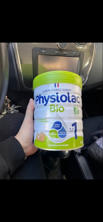 Lait physiolac bio 1