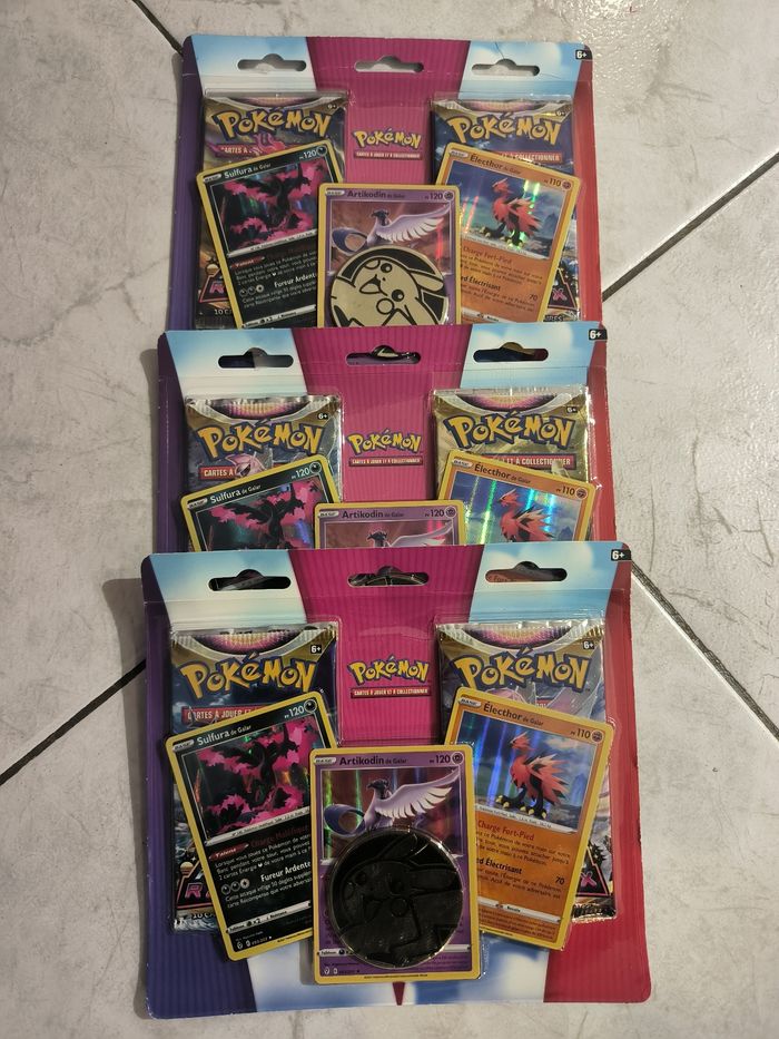 Lot de 3 duo pack astre radieux