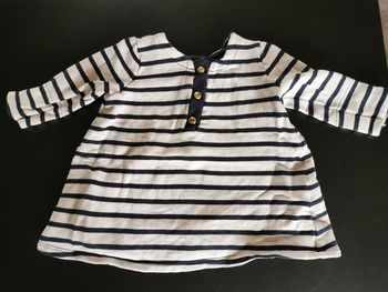 Duo_ Petit bateau_ fille_ 12 mois