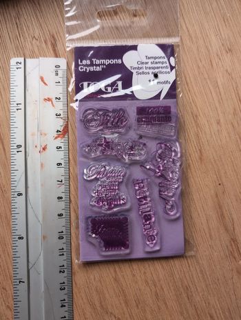 Petite planche de tampons toga