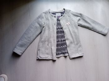 Veste en laine 10 ans fille