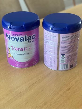 Lait Novalac Transit+ neuf -25€ la boîte