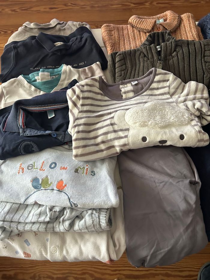 Lot 6 mois garçon automne hiver - photo numéro 2