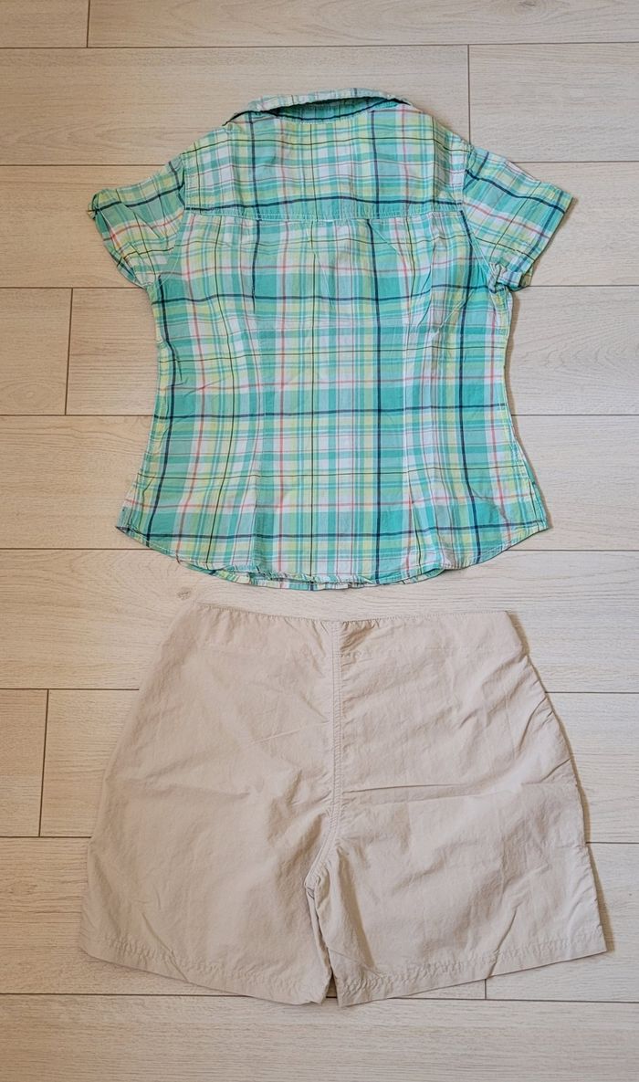 Short DECATHLON + chemise CREEKS taille 34 - photo numéro 2