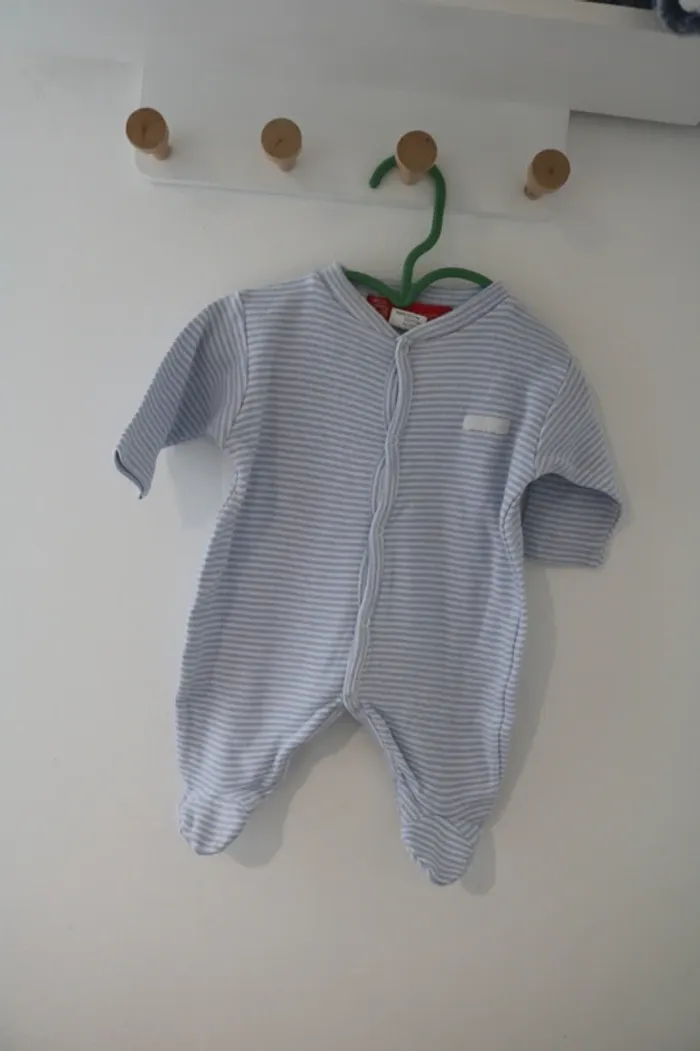 Lot pyjamas hiver garçon 1 mois - photo numéro 5