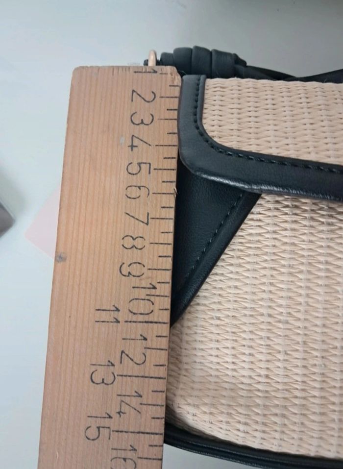 Liu Jo sac à main bandoulière été beige rafia neuf - photo numéro 16