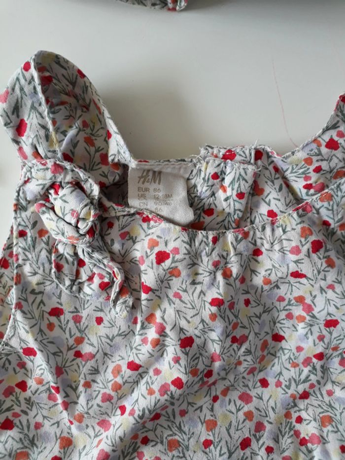 Robe et chapeau H&M 12-18 mois - photo numéro 2