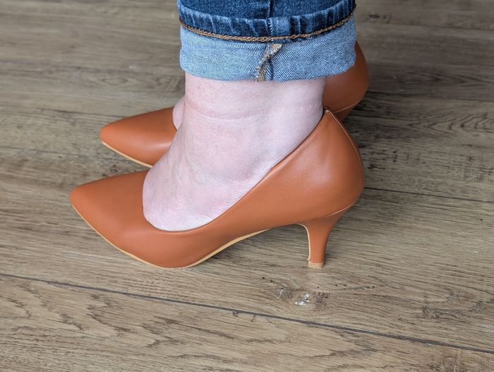 🤎 Escarpins marron clair – Comme neufs ! - photo numéro 7