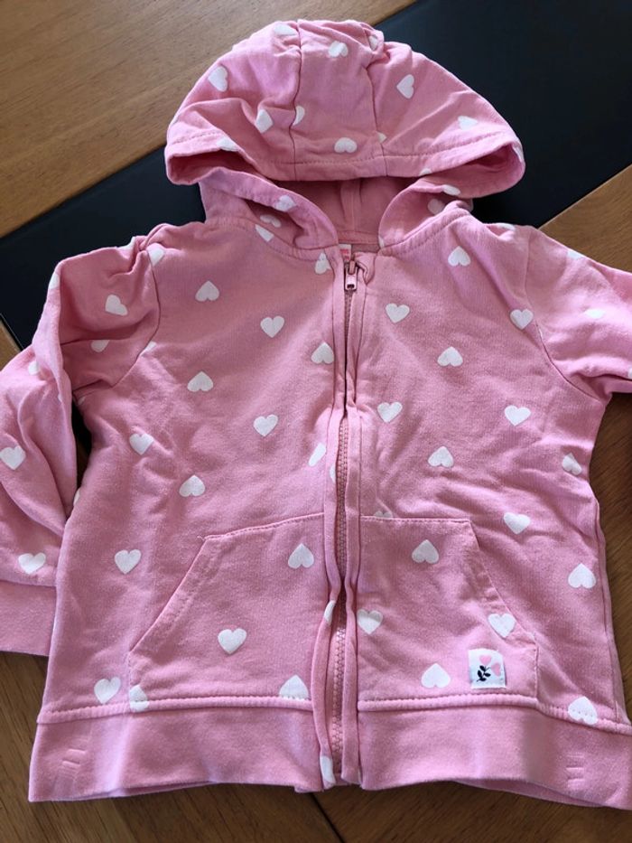 Gilet à capuche