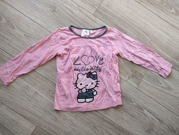 T shirt manches longues 4 ans Hello Kitty