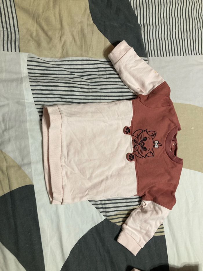 Ensemble bébé fille + sweat rose photos suivantes - photo numéro 5